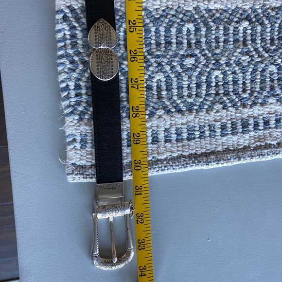 Brighton- reversible belt- black/ brown- 34.5 inches end to end- sz. S/28 - Picture 1 of 8